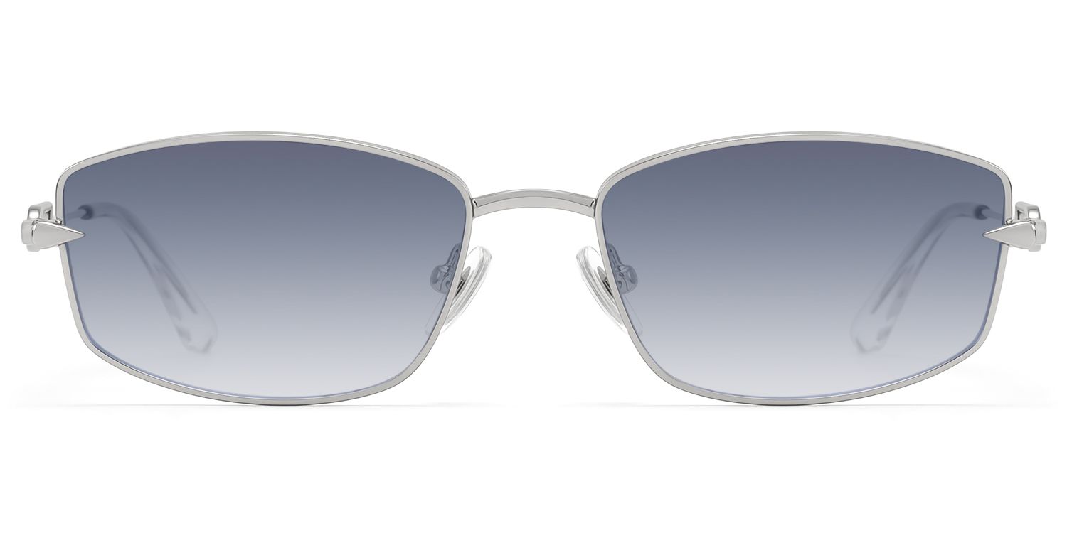 Bladework - Silver Safety Pin Gradient Glasses by Vooglam Product Details 1