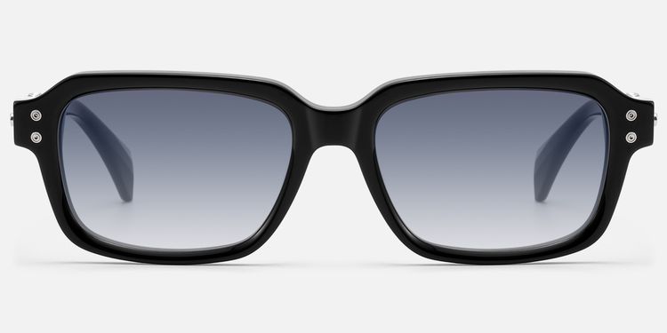 Anacortes - Black Gradient Guitar Temple Shades by Vooglam