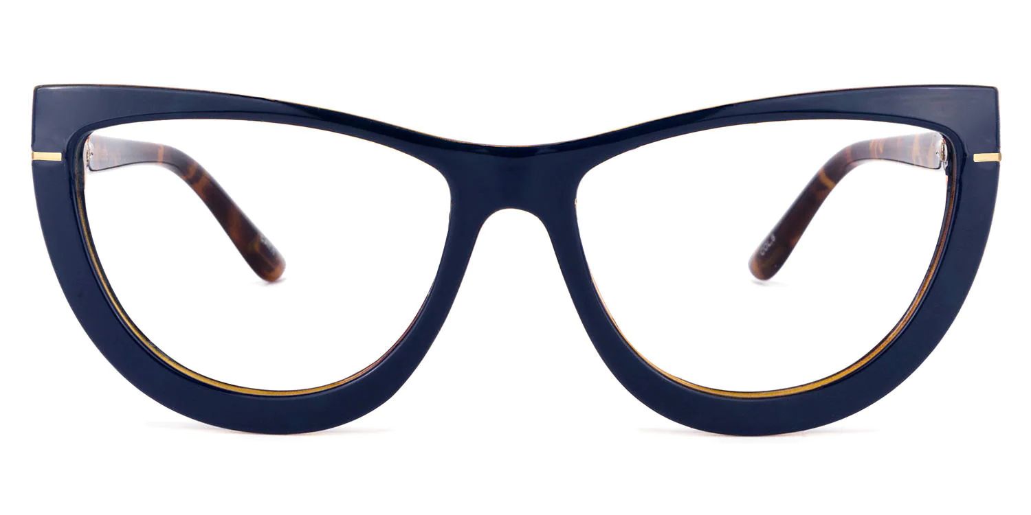 Rhea - Butterfly Dark/Blue Eyeglasses product detail 2