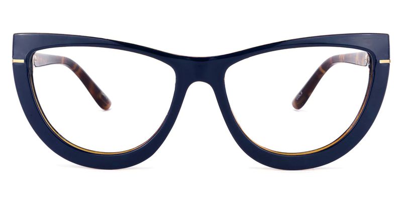 Rhea - Butterfly Dark/Blue Eyeglasses