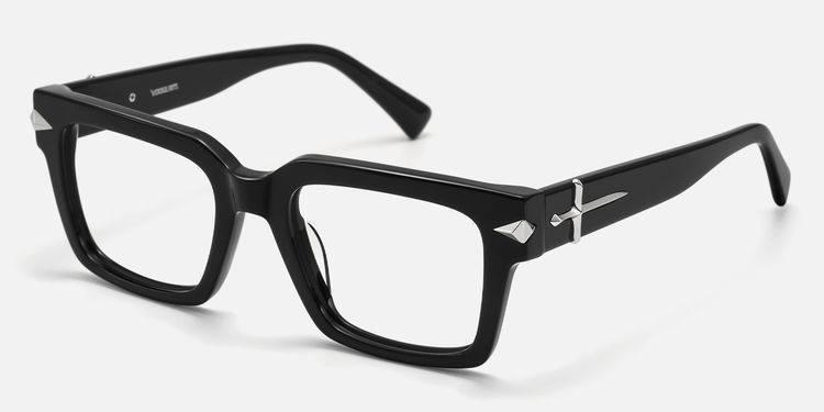 Covenant - Dark Thick Acetate Sword Glasses by Vooglam