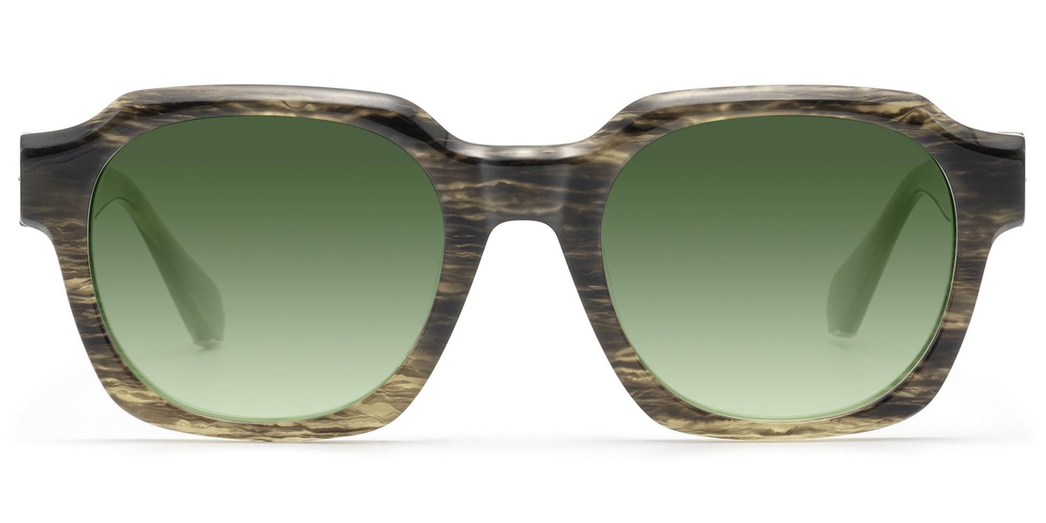 Vernon - Brown Horn Blue Gradient Green Shades by Vooglam Product Details 1