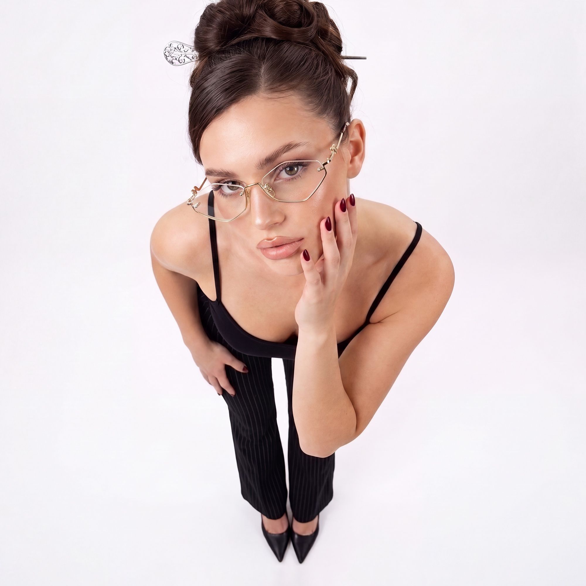 Brand Story: Behind the design of Niseko - Shiny Gold Tortoise Half Rim RX Glasses by Vooglam