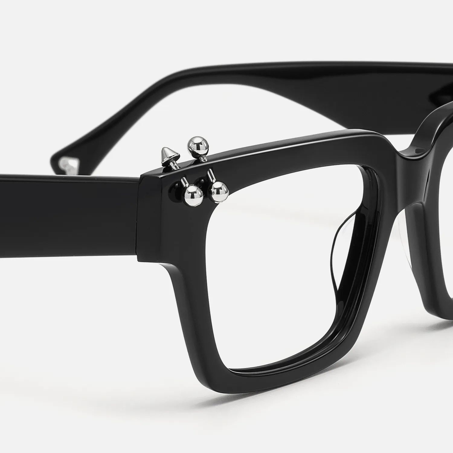 Butta - Cat Eye Marble Eyeglasses | Vooglam Design Details