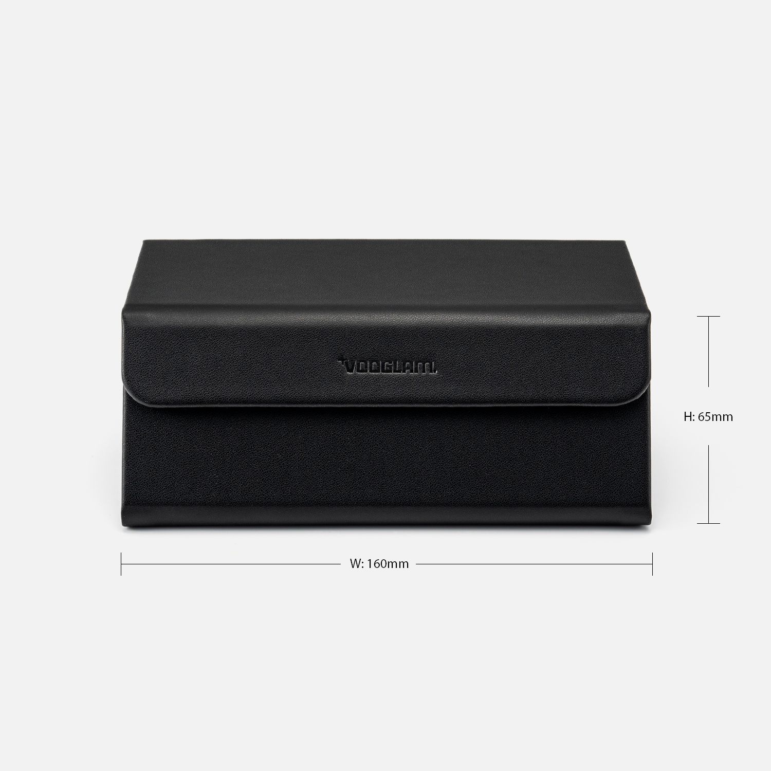 Dual Eyewear Case -  Black by Vooglam - Product View 5