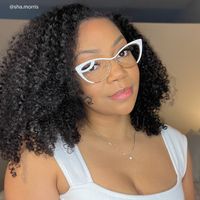 Annabelle - Cat Eye White Eyeglasses - 9