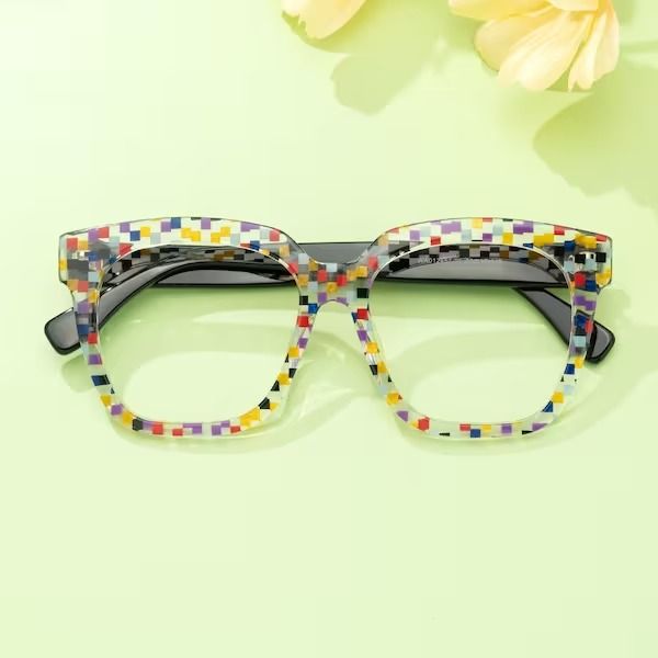 Classic frames wayfarer style prescription glasses - Vooglam