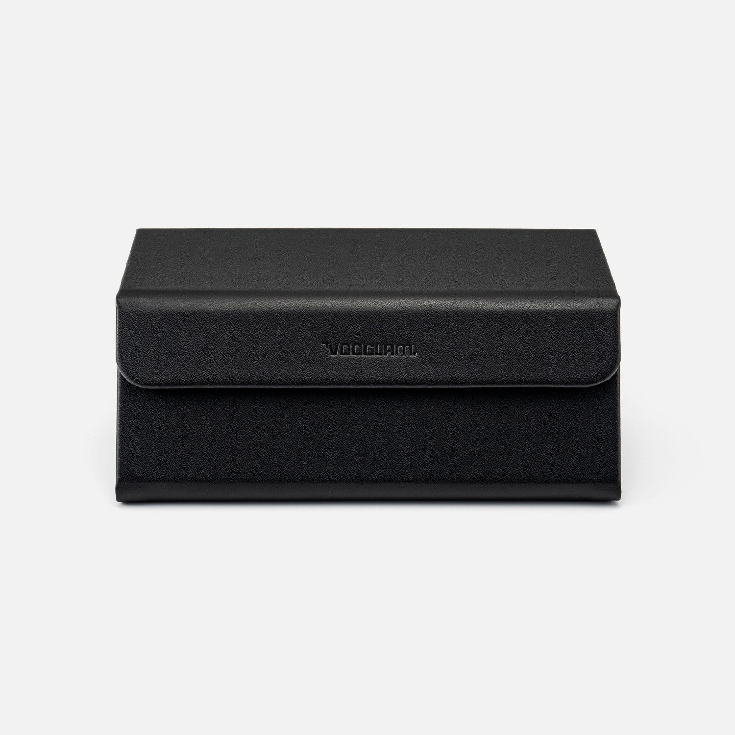 Dual Eyewear Case -  Black by Vooglam - Side View