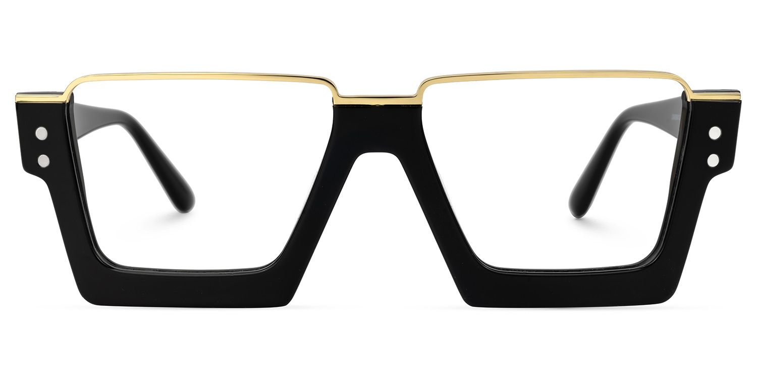 Dardhan - Black Thick Rimmed Glasses by Vooglam Product Details 1