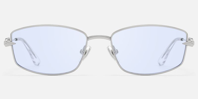 Bladework - Light Blue Tint Narrow Sunglasses | Vooglam