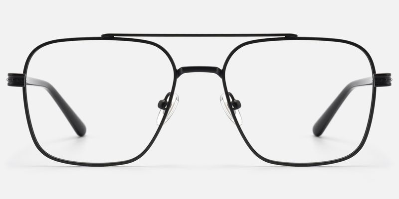 Kovar - Aviator Black Eyeglasses