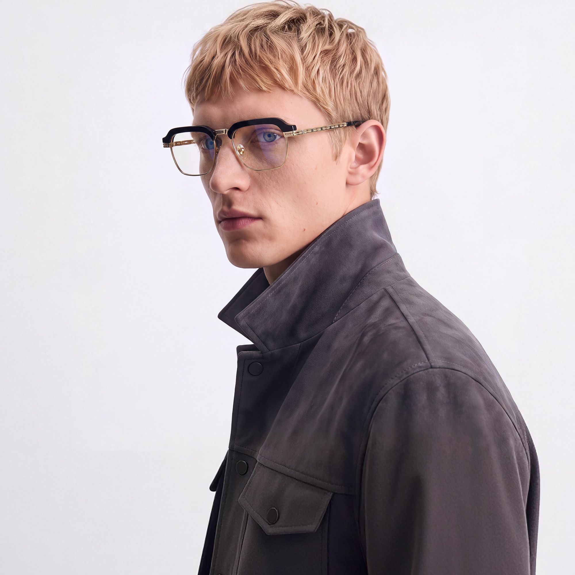 Brand Story: Behind the design of Archive - Black & Gold Razor Blade Glasses by Vooglam