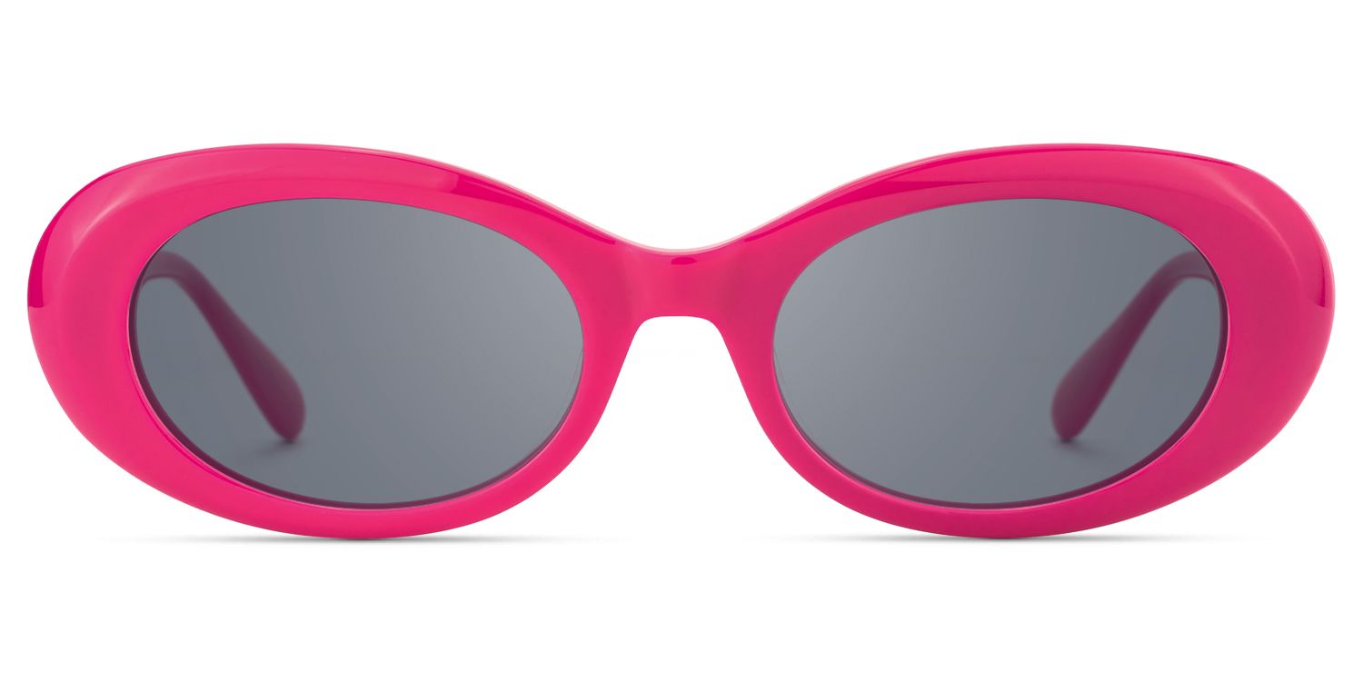 Royale - Oval Pink Sunglasses by Vooglam Product Details 1