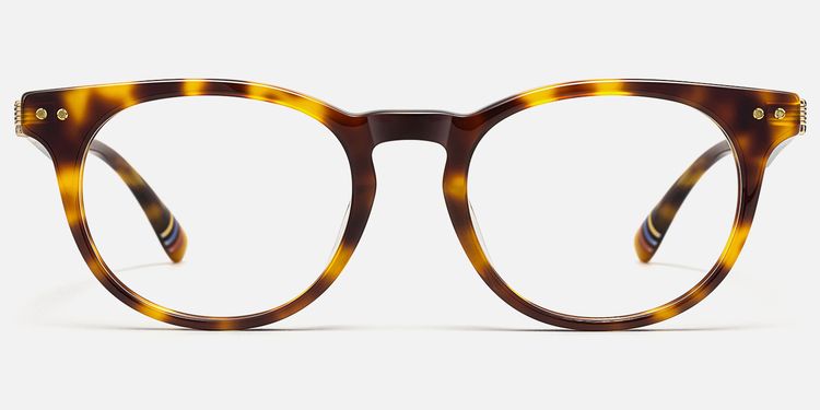 Vintel - Rectangle Tortoise Eyeglasses by Vooglam