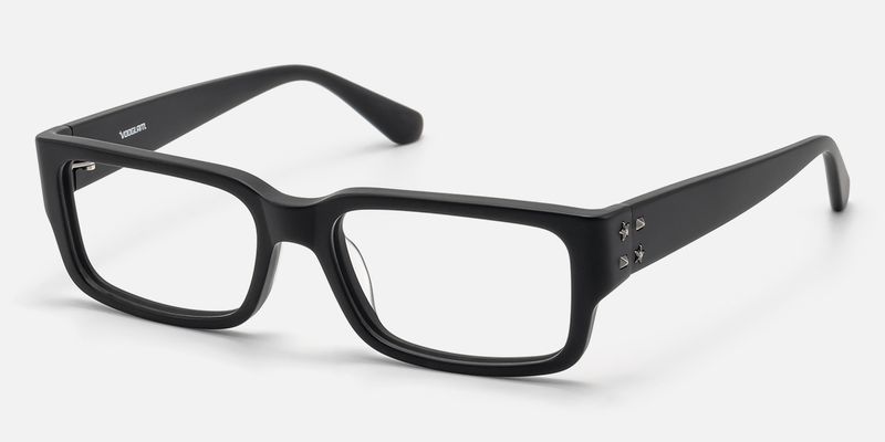 Drexen - Rectangle Black Eyeglasses
