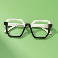 Mixon - Square Two-tone Eyeglasses | Vooglam On Model