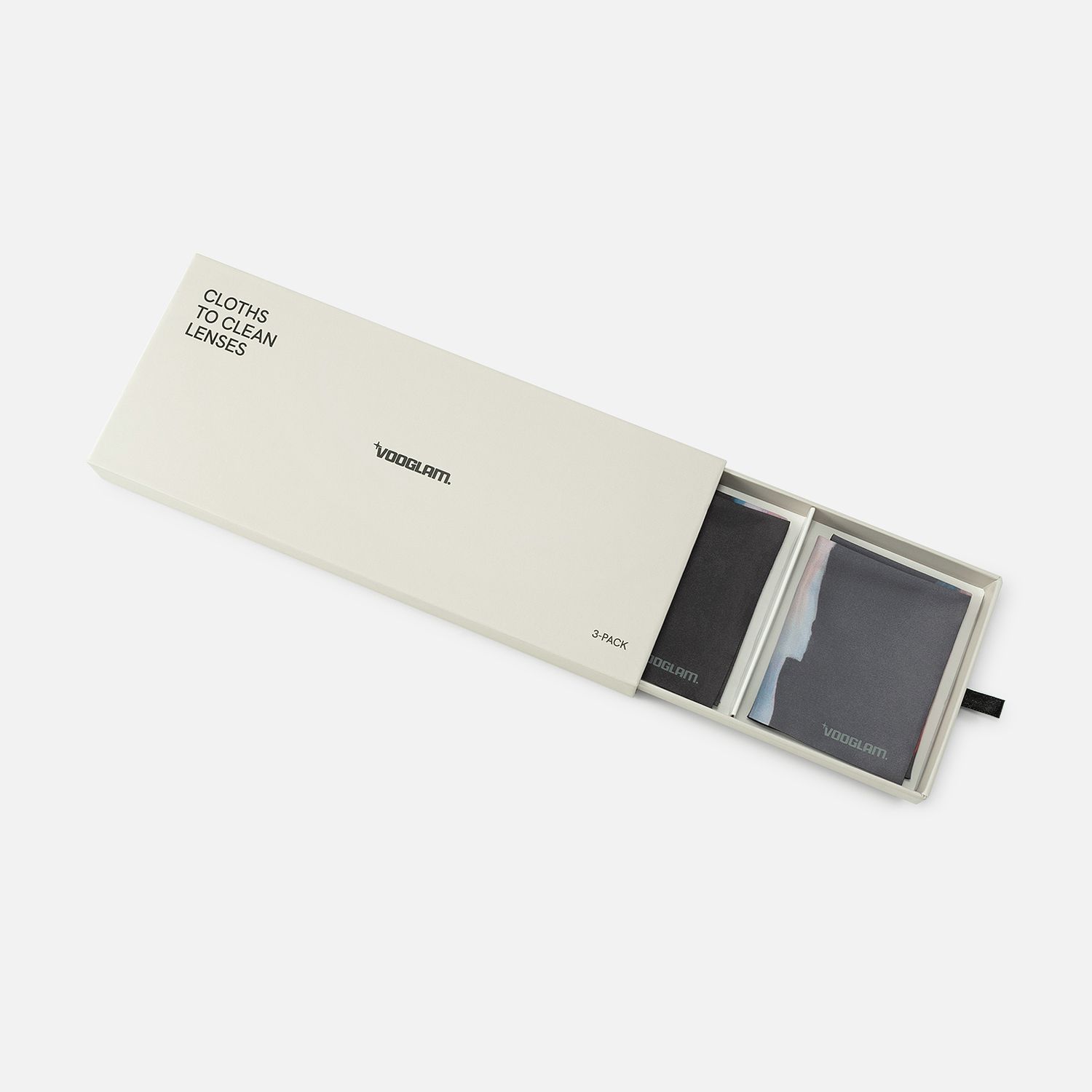 Vooglam Eyewear Cleaning Cloth Set - Angle View