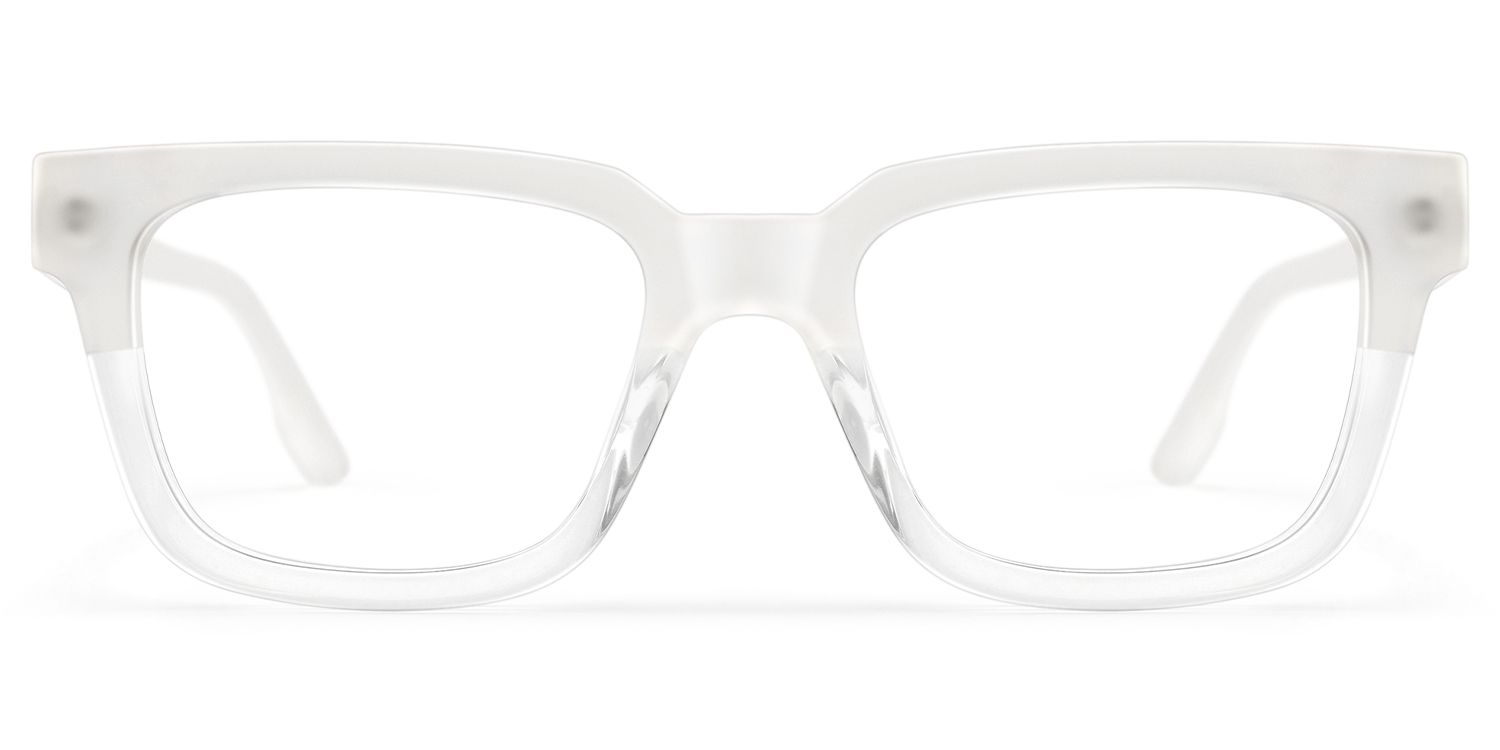 Strobe - Rectangle Transparent Eyeglasses by Vooglam Product Details 1