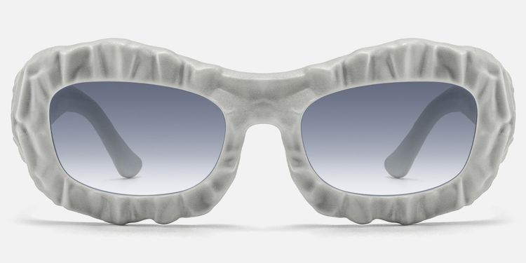 The Geologist - Gray Marble Sunglasses by Vooglam