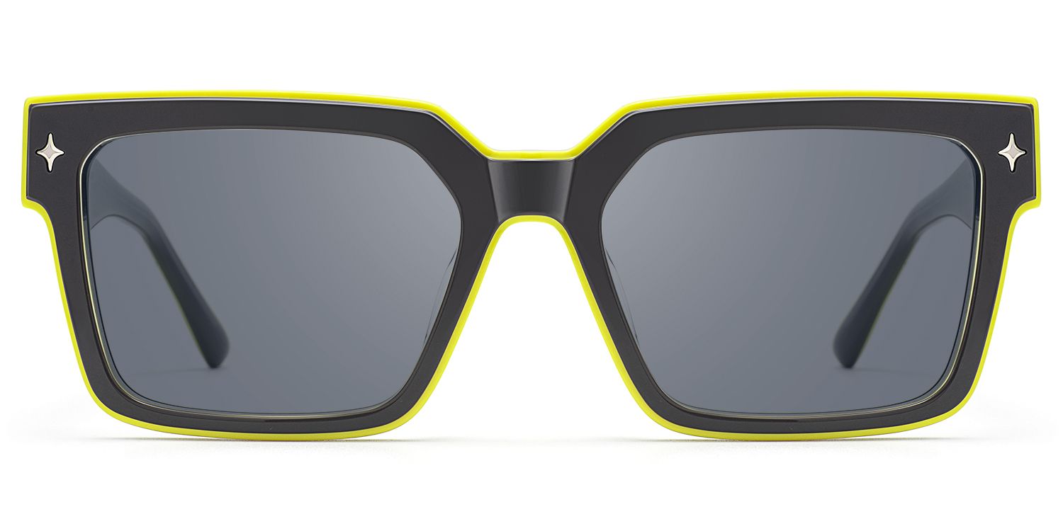 Havok - Rectangle Gray Sunglasses by Vooglam Product Details 1