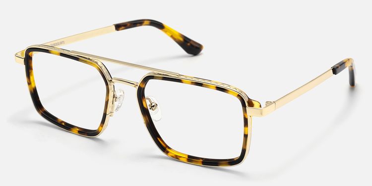 Navigator - Aviator Tortoise Eyeglasses by Vooglam