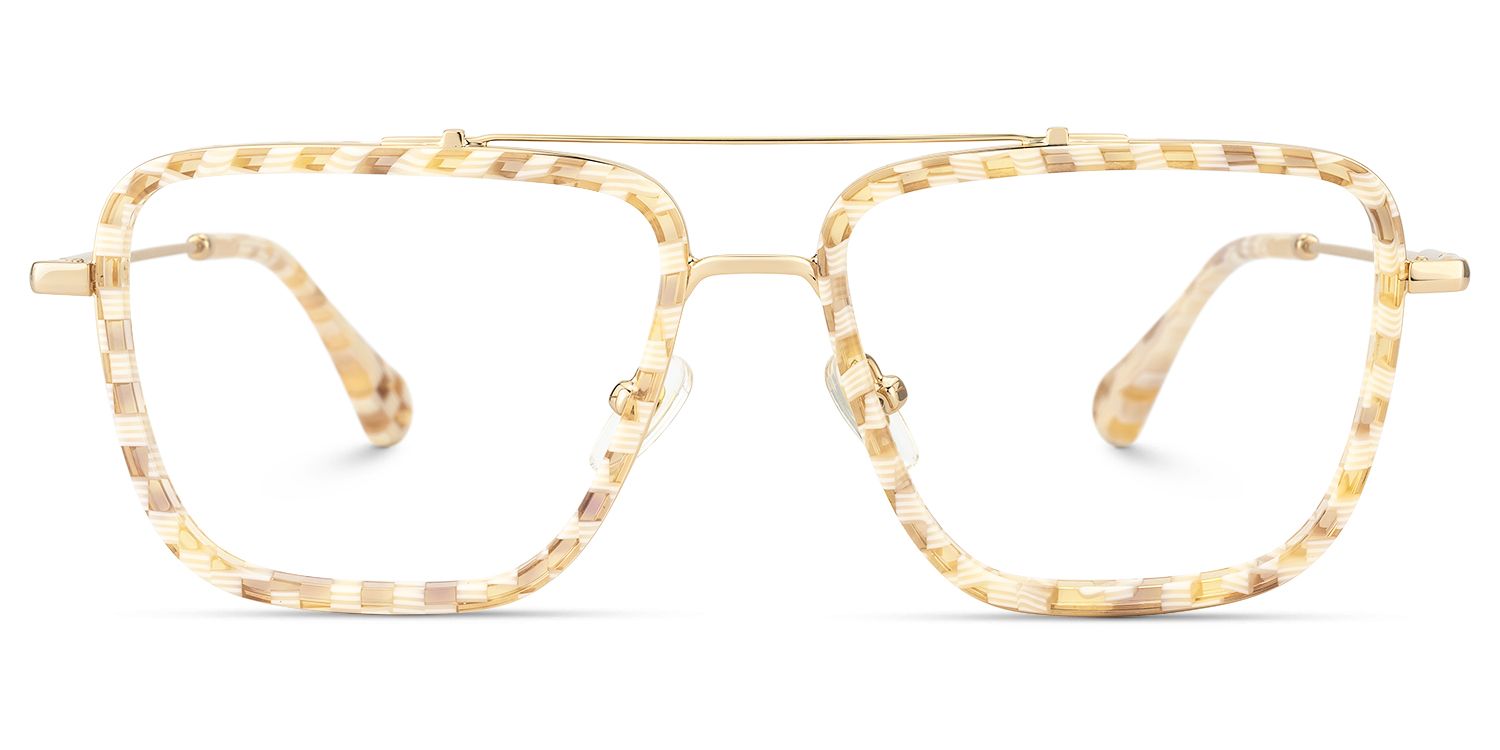 Isla - Aviator Pattern Eyeglasses by Vooglam Product Details 1