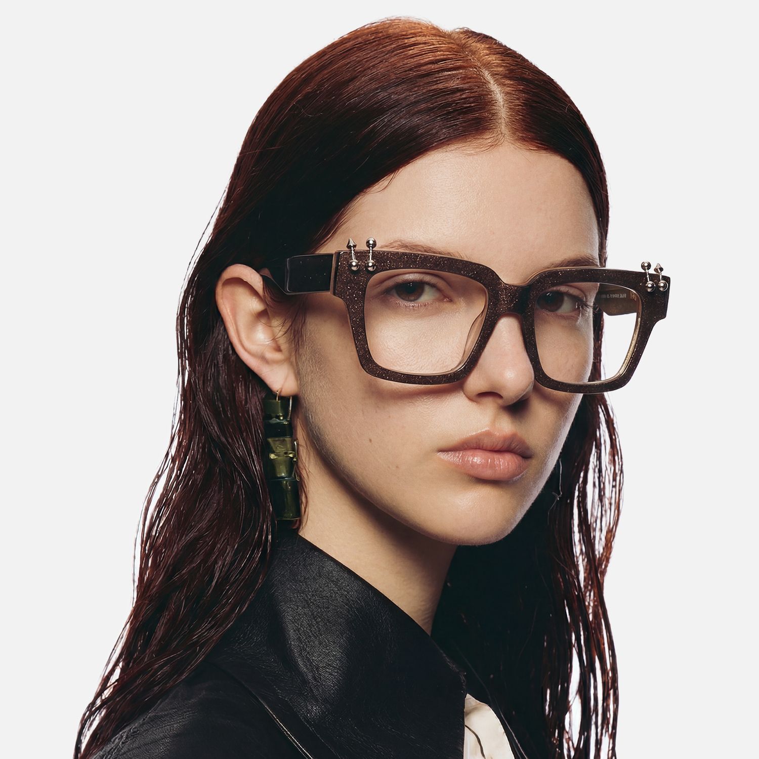 Brand Story: Behind the design of Pierce - Pearlescent Brown Pierced Punk Glasses by Vooglam