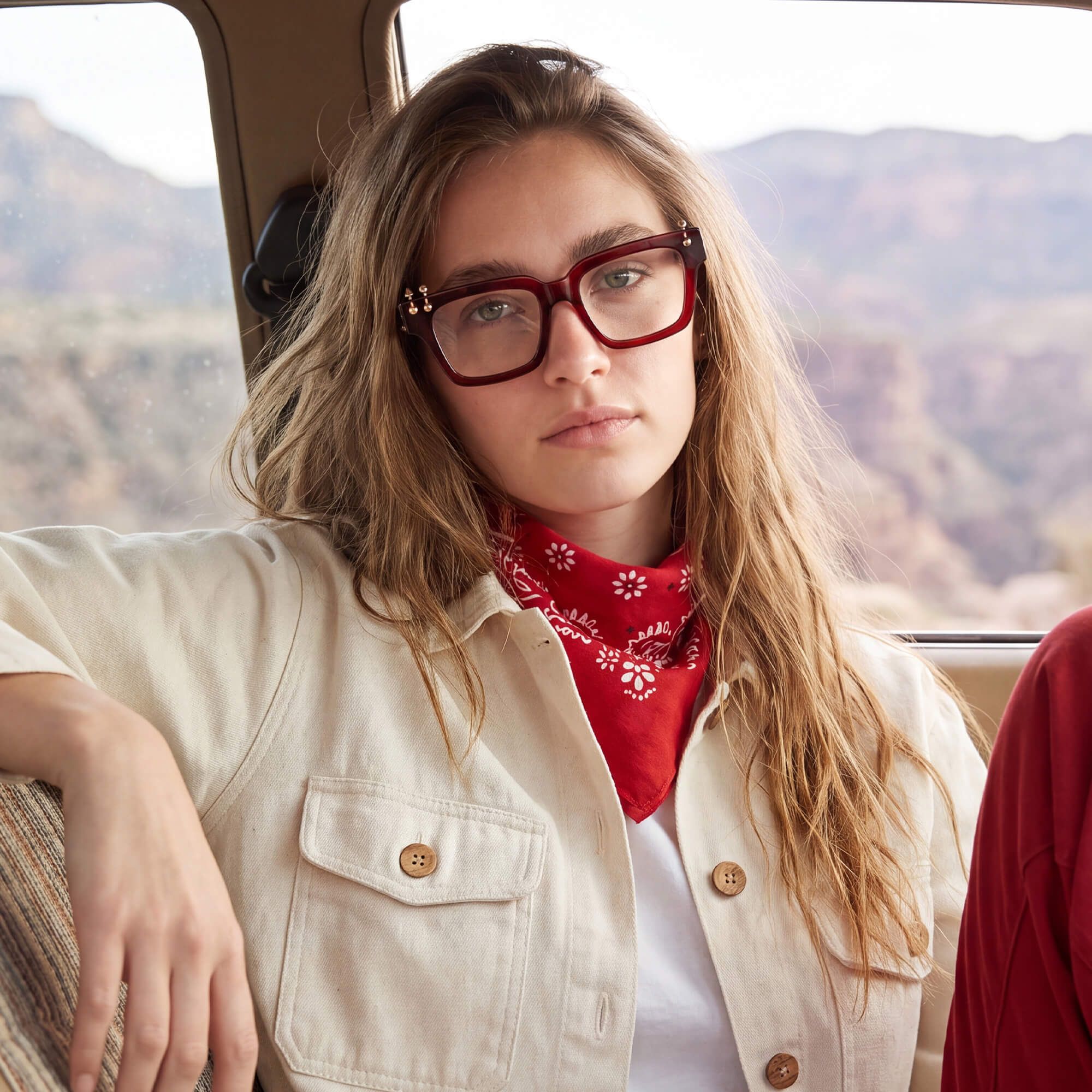 Brand Story: Behind the design of PIERCE - Square Red Eyeglasses by Vooglam