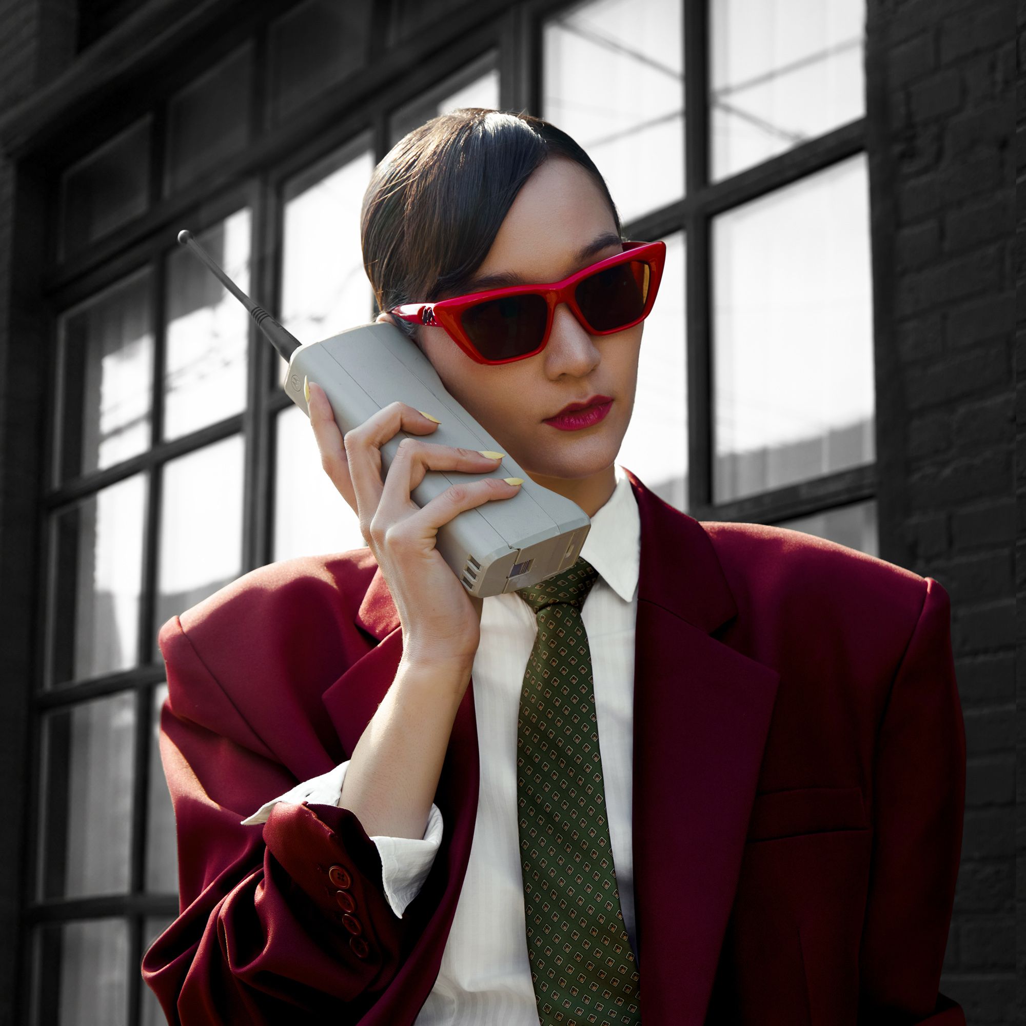 Brand Story: Behind the design of Meguro - Amber Tint TR90 Puffy Red Sunglasses by Vooglam