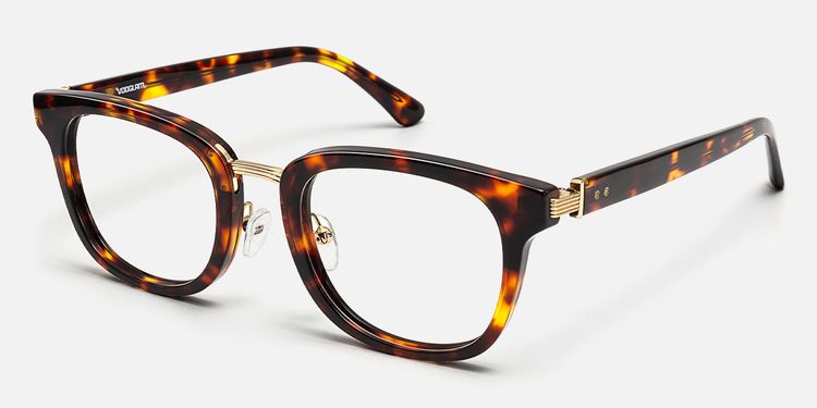 Silenzio - Square Tortoise Eyeglasses by Vooglam