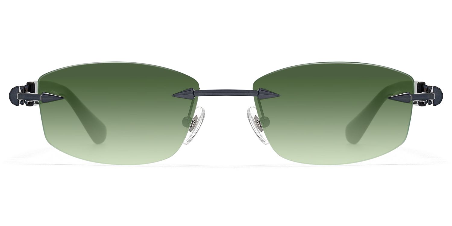 Fracture - Spike Frameless Gradient Green Shades by Vooglam Product Details 1