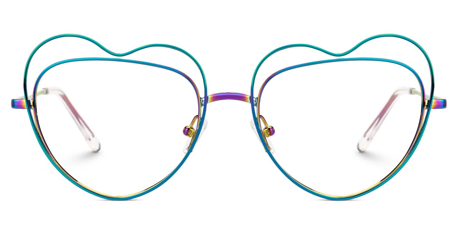 Fidelio - Heart Multicolor Eyeglasses by Vooglam Product Details 1