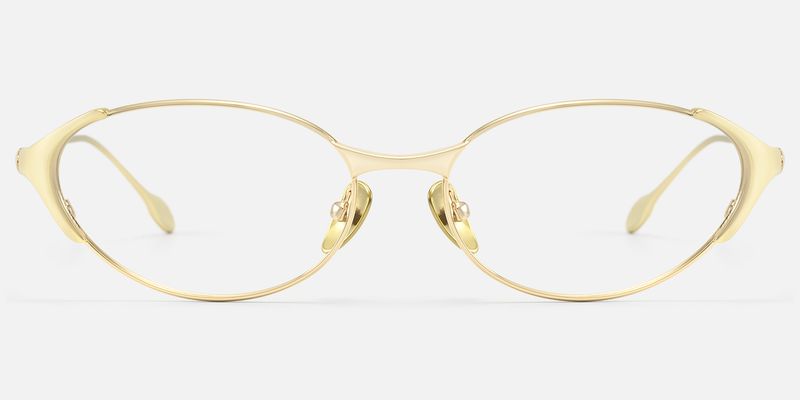 Ebisu - Oval Silver Eyeglasses