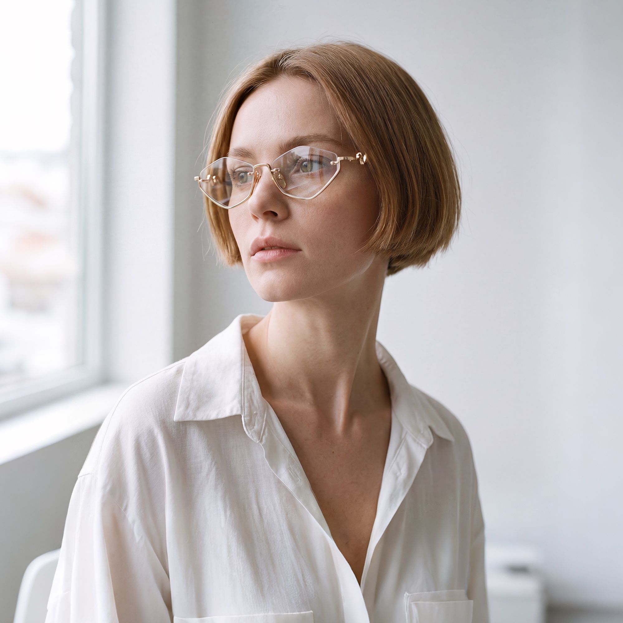 Brand Story: Behind the design of Niseko - Champagne Gold Octagon Half Rim Glasses by Vooglam
