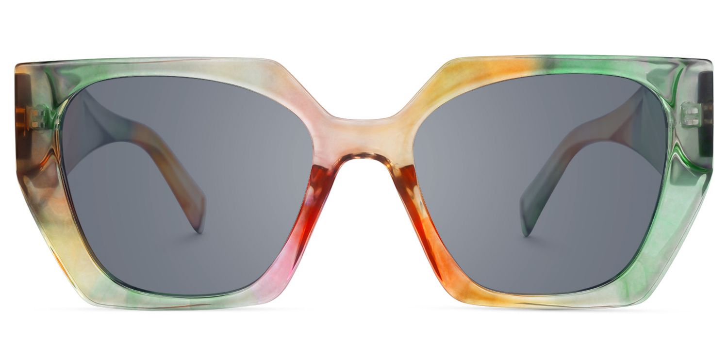 Faridah - Multicolor Wide Temple Butterfly Shades by Vooglam Product Details 1