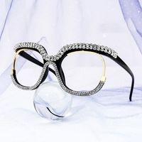 Mancha - Square White Eyeglasses | Vooglam On Model