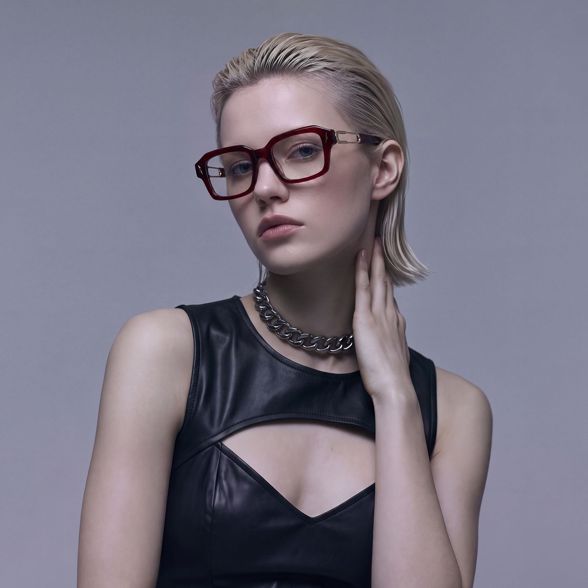 Brand Story: Behind the design of Blindspot - Transparent Red Safety Pin Glasses by Vooglam