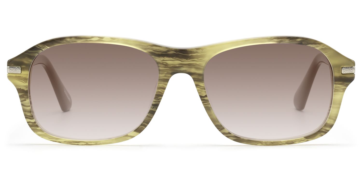 Albini - Green Wood Grain Gradient Brown Shades by Vooglam Product Details 1