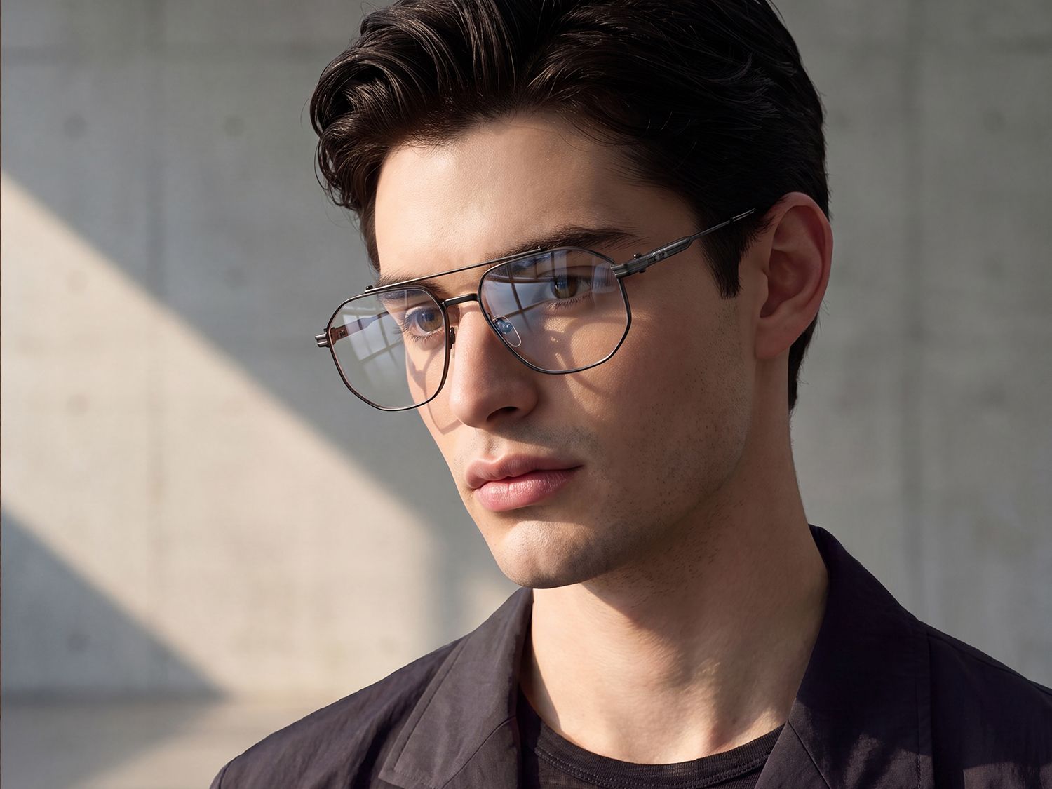 Brand Story: Behind the design of Ando - Matte Black Geometric Metal Glasses by Vooglam
