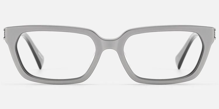 Scarpa - Pearlescent Silver Double Wire Glasses by Vooglam