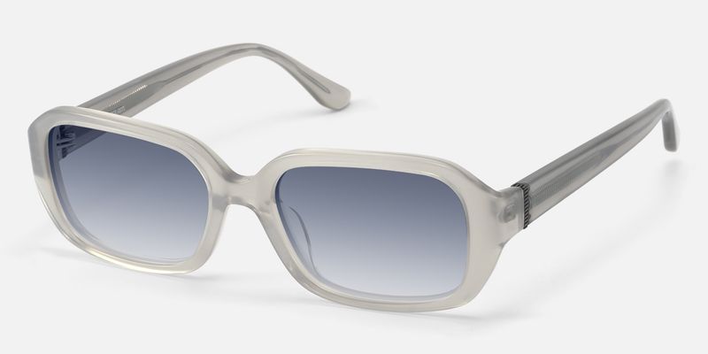 Mies - Gradient Gray Exposed Wire Core Sunglasses by Vooglam