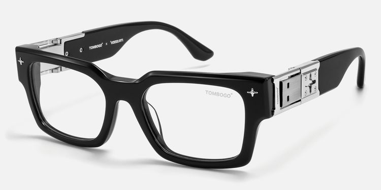 The Programmer - Chunky Black USB Glasses by Vooglam
