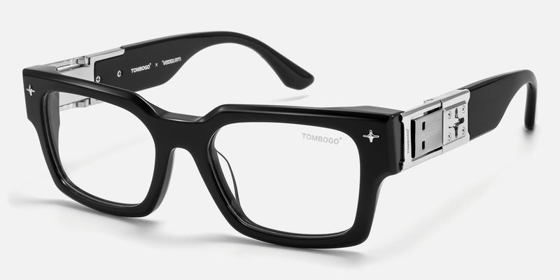 The Programmer - Chunky Black USB Glasses by Vooglam